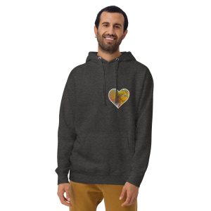 Unisex Heart Hoodie