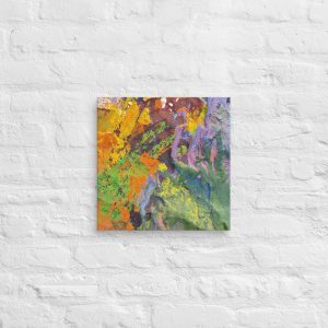 Painted Print 1 Canvas by Jono