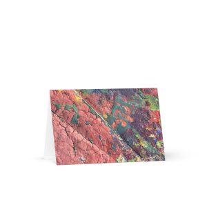 JO Pink Paint Greeting Card